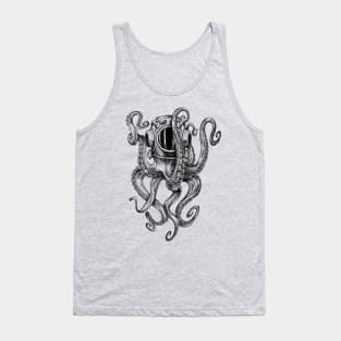 Deep Sea Diver Octopus Tank Top